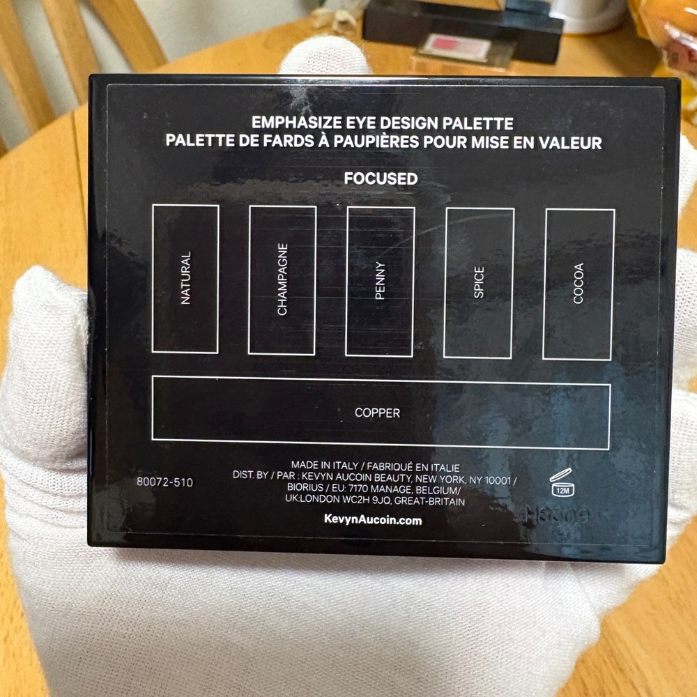 Kevyn Aucoin Emphasize Eye Design Palette In Focused~ Full Sz BNIB Authentic NEW - Picture 7 of 11